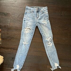 AE Next Level stretch Hi-rise Jegging, size 2 regular